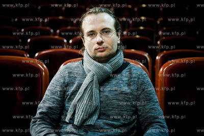 Gdansk. Teatr Wybrzeze. Proba do spektaklu pt Faza...