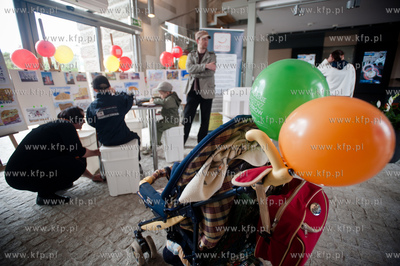 Gdansk. Dzien otwarty w Bramie Wyzynnej, podczas ktorego...