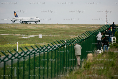 Gdansk. Rebiechowo. Start najdluzszego samolotu pasazerskiego...