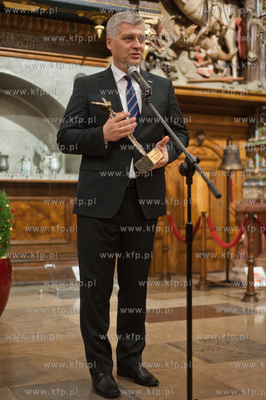 Gdansk. Dwor Artusa. Uroczystos rozdania nagrod Orlow...