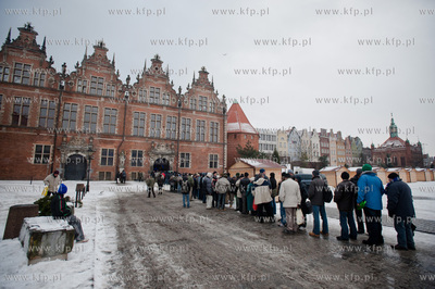 Gdansk. Wielka Zbrojownia. XVIII Wigilia dla ubogich,...