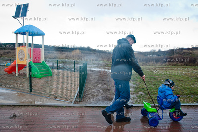 Gdansk. Zbiornik retencyjny Augustowska. Konferencja...