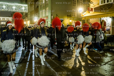 Gdansk. Przywitanie Swietego Mikolaja, parada zaczarowanego...