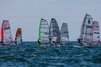 Zatoka Gdanska. Regaty Mistrzostw Swiata w klasie Raceboard,...