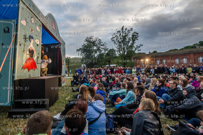 Gdansk. Gora Gradowa. XIX Miedzynarodowy Festiwal Teatrow...