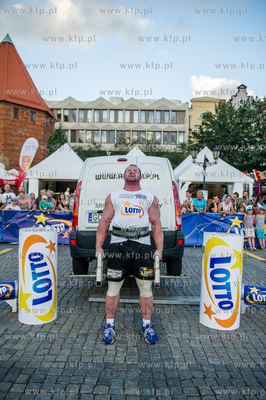 Gdank. Targ Weglowy. Zawody Pucharu Polski Strong Man.
Nz...