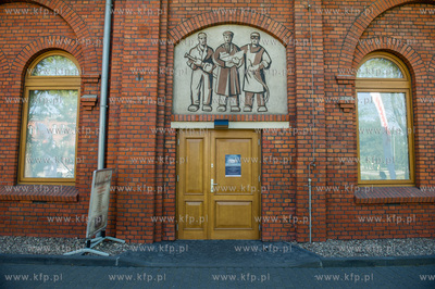 Gdansk. Swieto Historycznej sali BHP, znajdujacej sie...