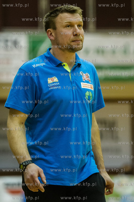 Gdansk. Hala AWFiS. Mecz 20. kolejki pierwszej ligi...