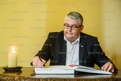 Gdańsk. Nowy Ratusz. Siedziba Rady Miasta. Wyłożona...