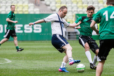 Energa Stadion Gdańsk. Charytatywny mecz piłkarski...