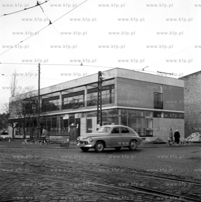 Restauracja Wiking w Gdansku Nowym Porcie. 12.1967...