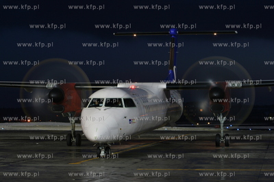 Gdansk , Rebiechowo Nz.DHC-8-Q402 SAS Scandinavian...
