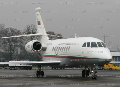Gdansk, Rebiechowo Nz. Dassault Falcon 2000 Republiki...