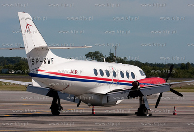 Gdansk, Rebiechowo. Nz.  British Aerospace Jetstream...