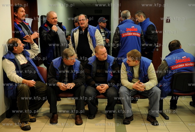 Gdansk. Sad Rejonowy Gdansk-Polnoc. Rozprawa, na ktorej...