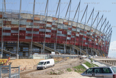 Warszawa Stadion Narodowy rowno rok przed Euro2012.
08.06.2011
fot....