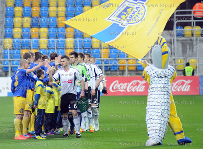 Gdynia. Meczu polfinalowy Pucharu Polski Arka Gdynia...