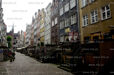 Gdansk. Nienajlepsza pogoda nie sprzyja zwiedzaniu,...