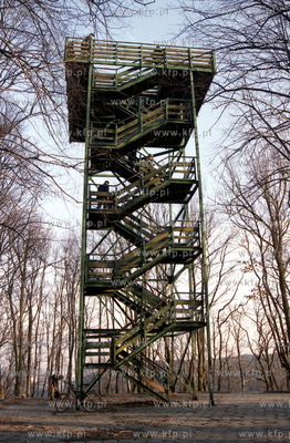 Wieza widokowa na gdanskim Pacholku. 03.2004 Fot. Daniel...