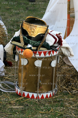 Rekonstrukcja bitwy z okresu kampanii napoleonskiej...