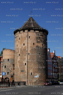 Baszta Stagiewna na ul. Dlugie Ogrody w Gdansku. 12.06.2015...