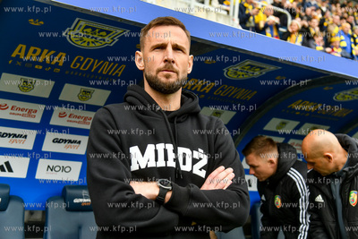 Betclic 1 liga. Arka Gdynia -  Miedź Legnica n/z x
Wojciech...