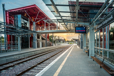 Pomorska Kolej Metropolitalna, stacja Gdansk Kielpinek....