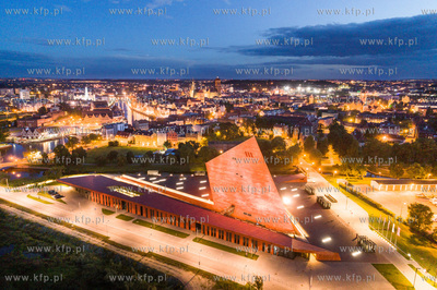 Wieczorny Gdańsk, Muzeum II Wojny Światowej. 03.07.2017...