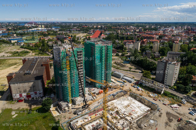 Gdańsk, nowe inwestycje na terenach postoczniowych....