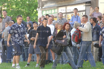 Pozar kosciola sw Katarzyny w Gdansku.
22.05.2006
Fot....