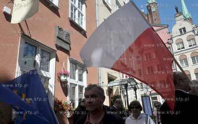 Manifestacja 1 majowa z okazji Swieta Pracy zorganizowana...