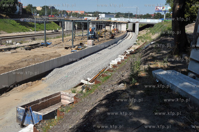 Budowa przystanu SKM Srodmiescie. 22.07.2014 fot. Maciej...