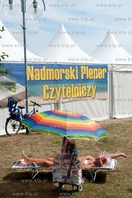 Nadmorski Plener Czytelniczy w Gdyni, ktorego zadaniem...