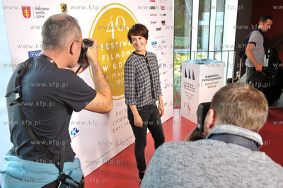 Festiwal Filmowy w Gdyni. Maja Ostaszewska pozuje do...