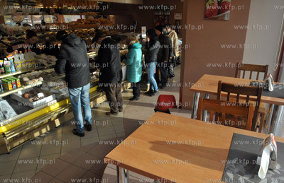 Gdansk Siedlce. Cukiernia Kaliszczak na ul. Kartuskiej...