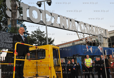 Uroczystosci rocznicy podpisania porozumien sierpniowych...