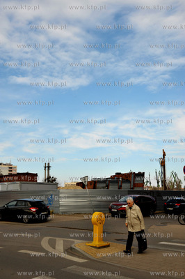 Gdansk. Okolice ul. Walowej i miejsce budowy czterech...