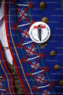 Gdansk. Uroczystosci rocznicowe z okazji obalenia komunizmu...