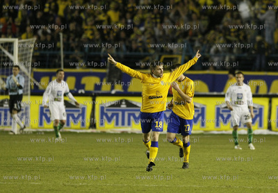 Gdynia. Ekstraklasa pilki noznej. Mecz Arka Gdynia...