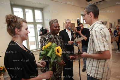 Gdansk. Ratusz Staromiejski. Uroczyste wreczenie nagrod...