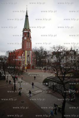 Sopot. Kosciol garnizonowy sw. Jerzego przy ul Bohaterow...