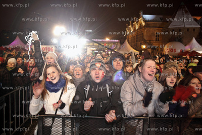 Gdansk. XXI Final Wielkiej Orkiestry Swiatecznej Pomocy....