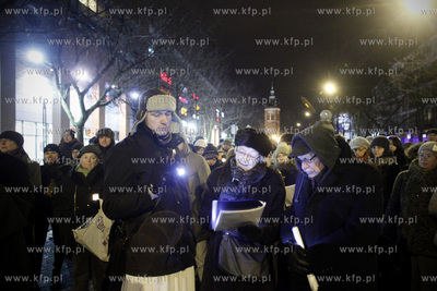 Miejska Droga Krzyzowa, zorganizowana po raz osmy przez...