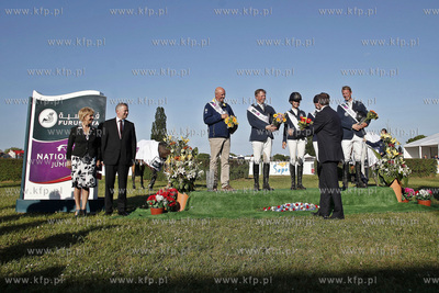 Miedzynarodowe Zawody w Skokach CSIO na sopockim hipodromie....