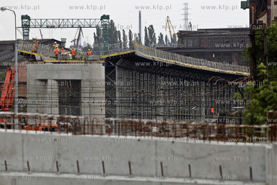 Gdansk. Budowa ul. Nowa Walowa.
04.07.2013
fot. Krzysztof...