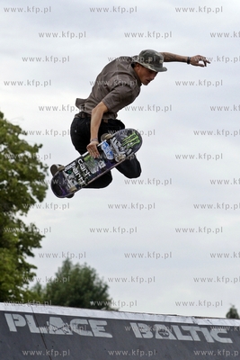 Gdansk. Plac Zebran Ludowych. Baltic Games -  Festival...