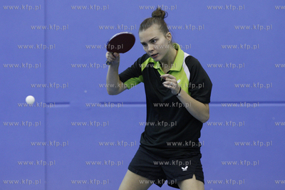 Katarzyna Grzybowska. tenisistka stolowa. 18.11.2013...