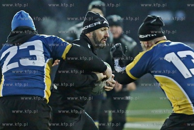 Stadion Ogniwa Sopot. Noworoczny mecz rugby.
01.01.2016
fot....