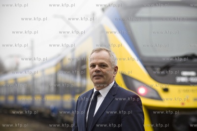 Inauguracyjny przejazd  nowym pociągiem PKP SKM, typu...