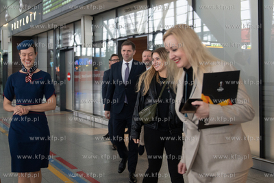 7 mln pasażerka Portu lotniczego Gdańsk-Rębiechowo...